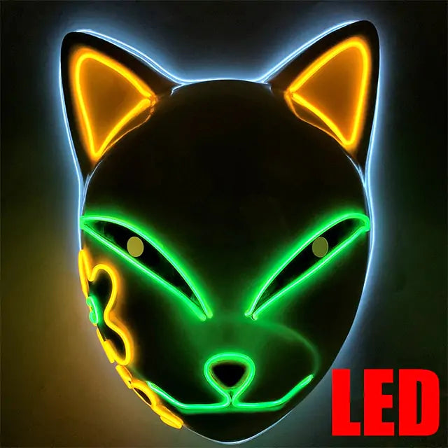 Luminous Feline Mask