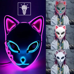 Luminous Feline Mask