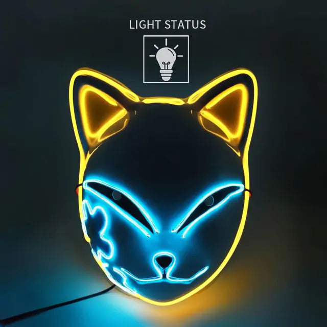 Luminous Feline Mask