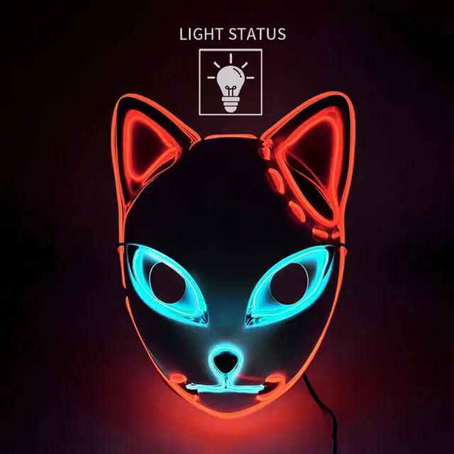 Luminous Feline Mask