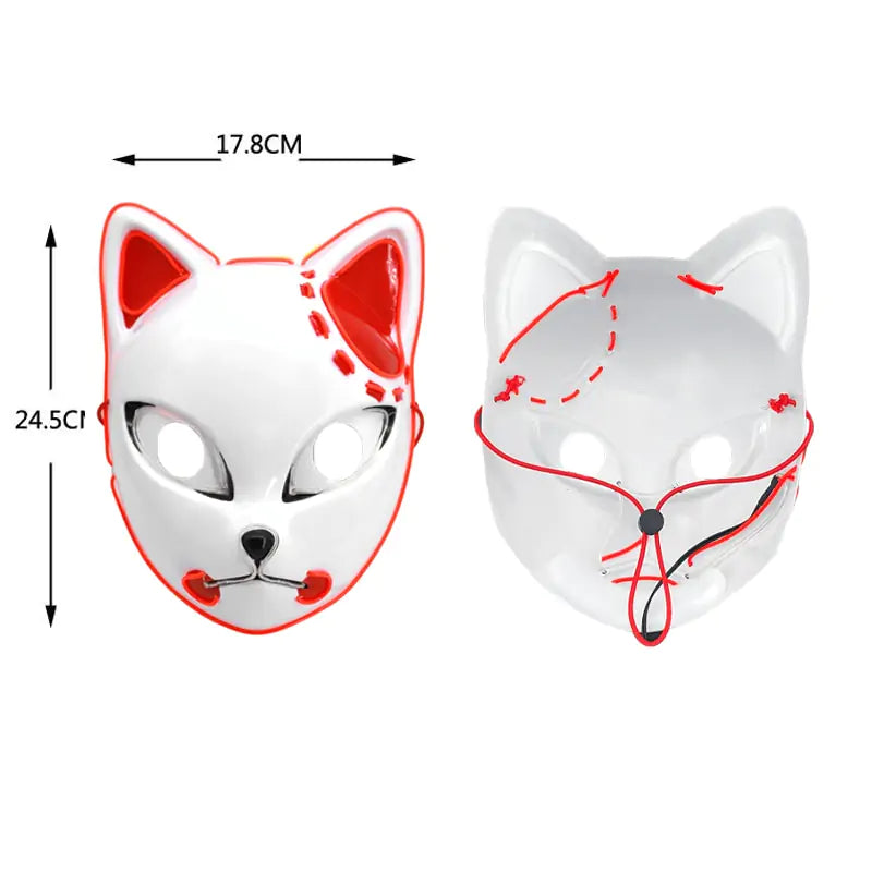 Luminous Feline Mask