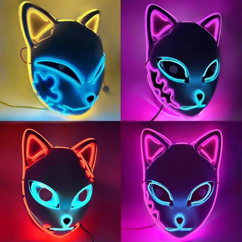 Luminous Feline Mask