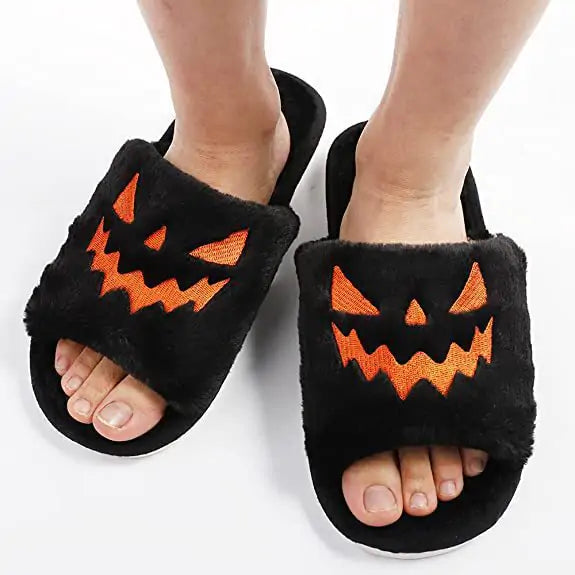 Spooky Soft Slippers